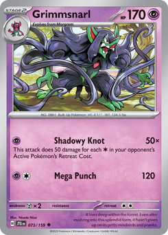 Pokemon Journey Together Grimmsnarl - 73