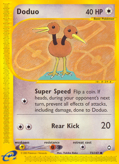 Pokemon Aquapolis Doduo - 73