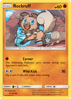 Pokemon Guardians Rising Rockruff - 73