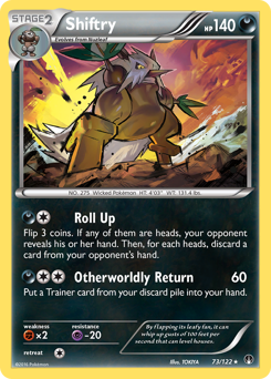 Pokemon BREAKpoint Shiftry - 73