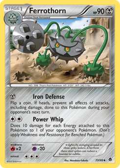 Pokemon Emerging Powers Ferrothorn - 73