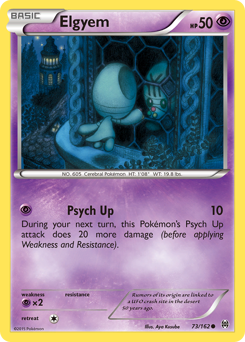 Pokemon BREAKthrough Elgyem - 73