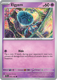 Pokemon Temporal Forces Elgyem - 73