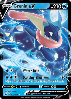 Pokemon Fusion Strike Greninja V - 73