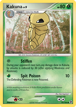 Pokemon Great Encounters Kakuna - 73