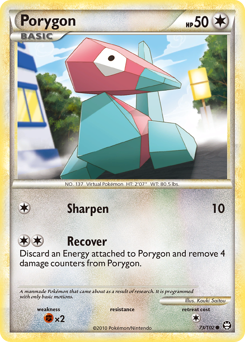 Pokemon HS—Triumphant Porygon - 73
