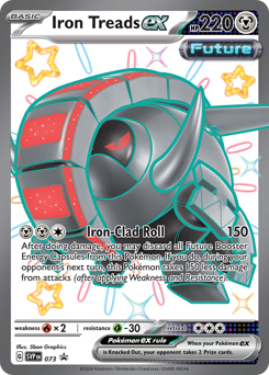 Pokemon Scarlet & Violet Black Star Promos Iron Treads ex - 73