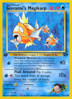 Pokemon Gym Challenge Giovanni's Magikarp - 73