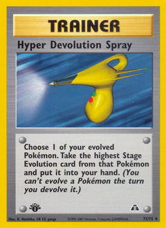 Pokemon Neo Discovery Hyper Devolution Spray - 73