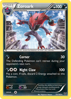 Pokemon XY Zoroark - 73