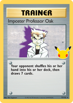 Pokemon Celebrations: Classic Collection Imposter Professor Oak - 73