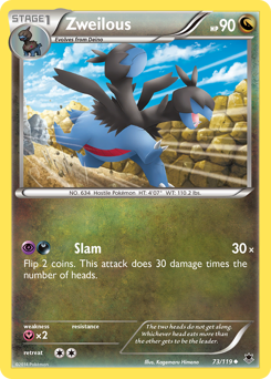 Pokemon Phantom Forces Zweilous - 73