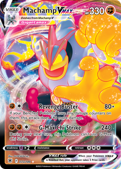 Pokemon Astral Radiance Machamp VMAX - 73