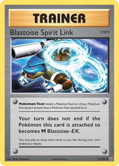 Pokemon Evolutions Blastoise Spirit Link - 73