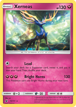 Pokemon Crimson Invasion Xerneas - 73