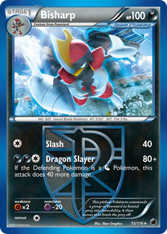 Pokemon Plasma Freeze Bisharp - 73