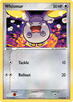 Pokemon Emerald Whismur - 73