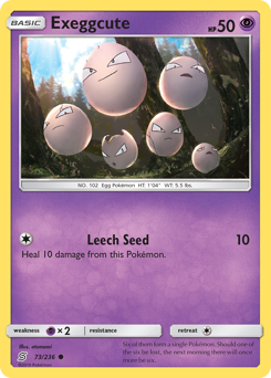 Pokemon Unified Minds Exeggcute - 73