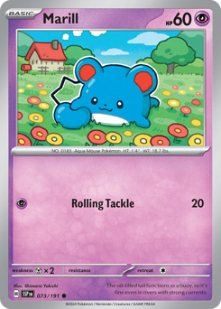 Pokemon Surging Sparks Marill - 73