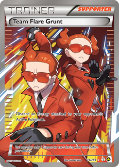 Pokemon Generations Team Flare Grunt - 73a