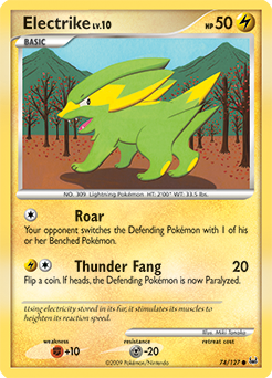 Pokemon Platinum Electrike - 74