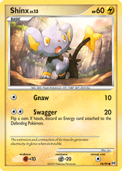 Pokemon Arceus Shinx - 74
