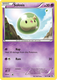 Pokemon Legendary Treasures Solosis - 74