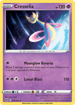 Pokemon Lost Origin Cresselia - 74