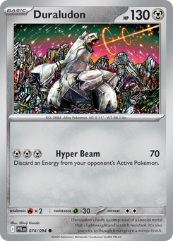 Pokemon Phantasmal Flames Duraludon - 74