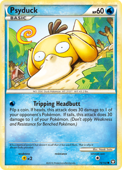 Pokemon HS—Triumphant Psyduck - 74