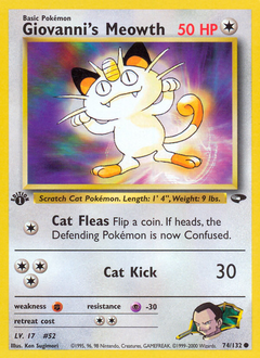 Pokemon Gym Challenge Giovanni's Meowth - 74