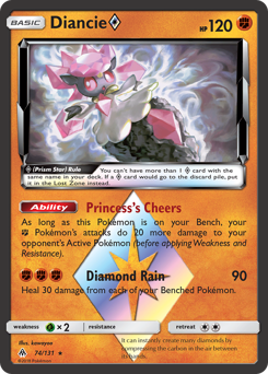 Pokemon Forbidden Light Diancie ◇ - 74