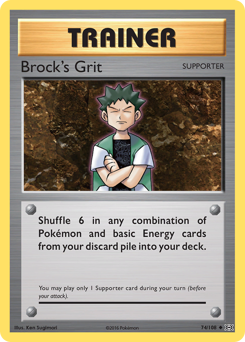 Pokemon Evolutions Brock's Grit - 74
