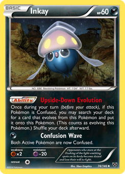 Pokemon XY Inkay - 74
