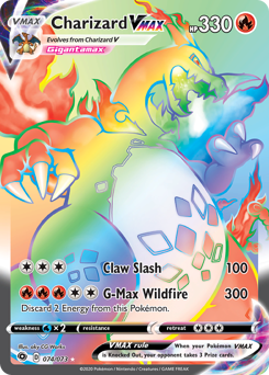 Pokemon Champion's Path Charizard VMAX - 74