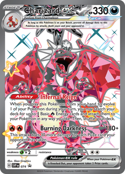 Pokemon Scarlet & Violet Black Star Promos Charizard ex - 74