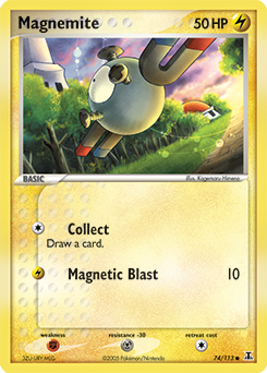 Pokemon Delta Species Magnemite - 74