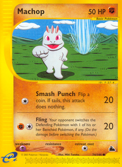 Pokemon Skyridge Machop - 74