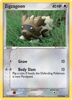Pokemon Emerald Zigzagoon - 74