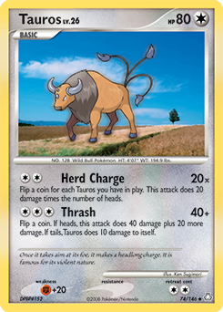 Pokemon Legends Awakened Tauros - 74