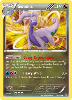 Pokemon Flashfire Goodra - 74