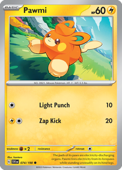 Pokemon Scarlet & Violet Pawmi - 74