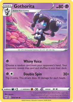 Pokemon Darkness Ablaze Gothorita - 74