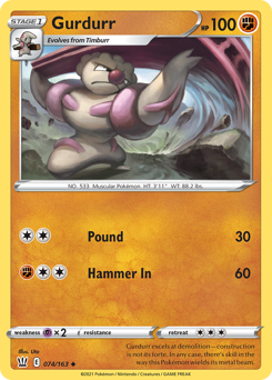 Pokemon Battle Styles Gurdurr - 74