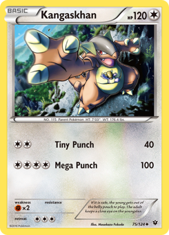 Pokemon Fates Collide Kangaskhan - 75