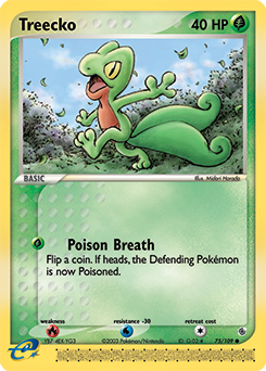 Pokemon Ruby & Sapphire Treecko - 75