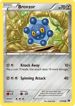 Pokemon Next Destinies Bronzor - 75