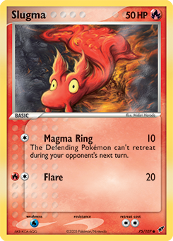 Pokemon Deoxys Slugma - 75