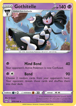 Pokemon Darkness Ablaze Gothitelle - 75