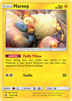 Pokemon Lost Thunder Mareep - 75